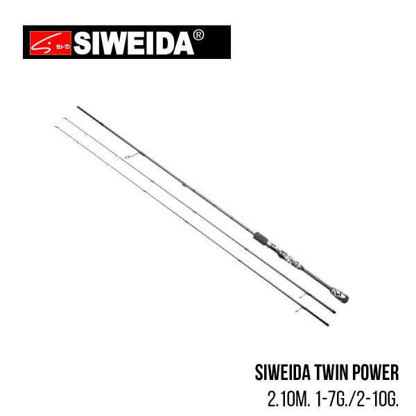 На фото Удилище Siweida Twin power 2.10m. 1-7g./2-10g.