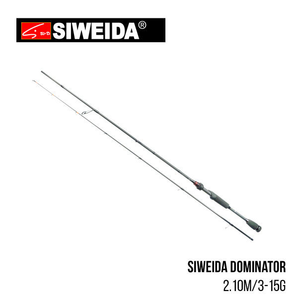 На фото Удилище Siweida Dominator 2.10m. 3-15g.