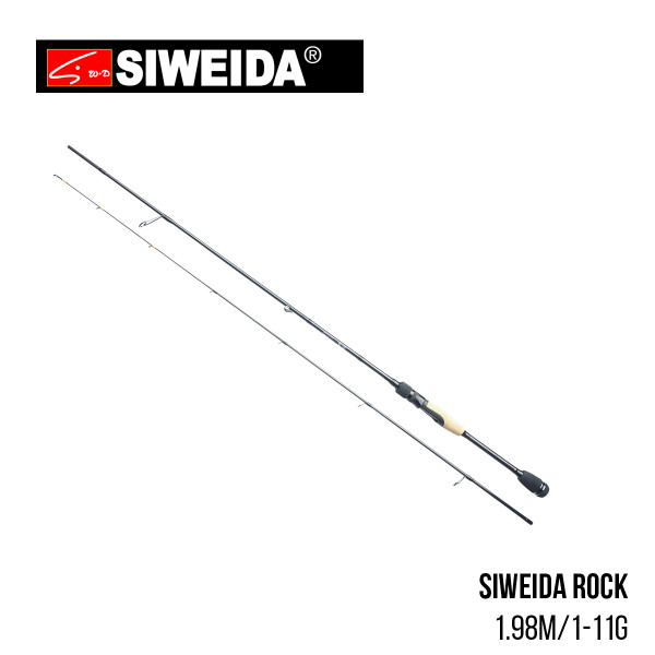 На фото Удилище Siweida Rock 1.98m. 1-11g.
