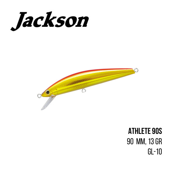 На фото Воблер Jackson Athlete 90S (90mm, 13g)