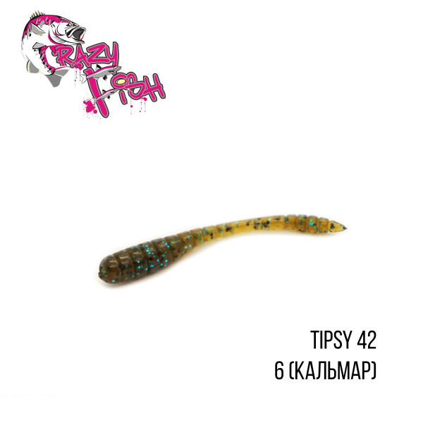 Приманка Crazy Fish  Tipsy 42  8 шт
