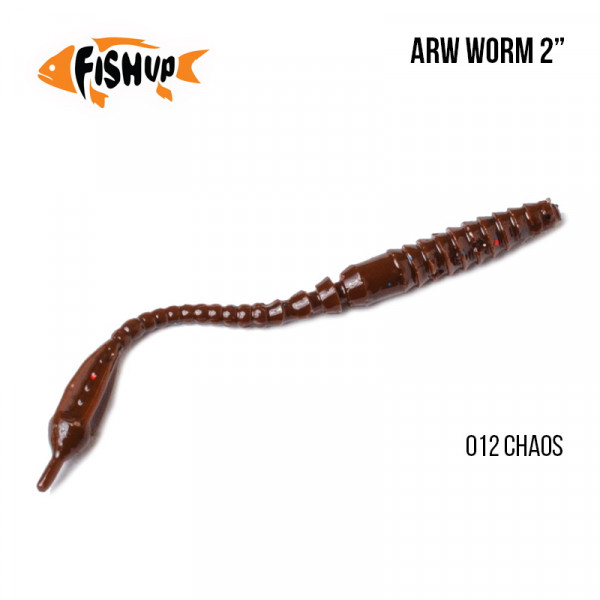 Приманка FishUp ARW Worm 2" (12шт)