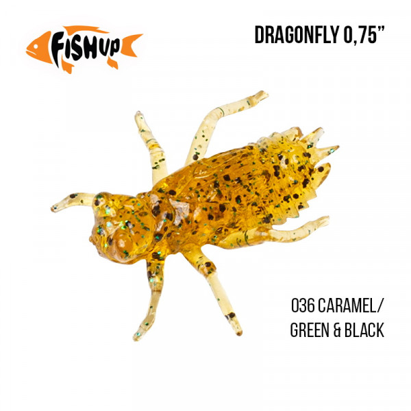 Приманка FishUp Dragonfly 0.75" (12шт)