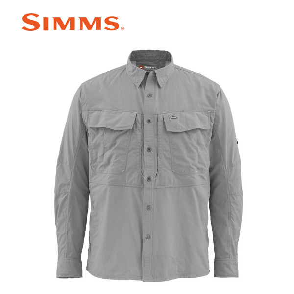 Рубашка Simms Guide Shirt Concrete