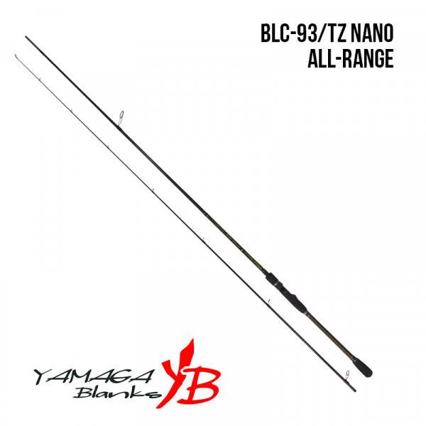 На фото Удилище Yamaga Blanks Blue Current TZ BLC-93/TZ Nano All-Range