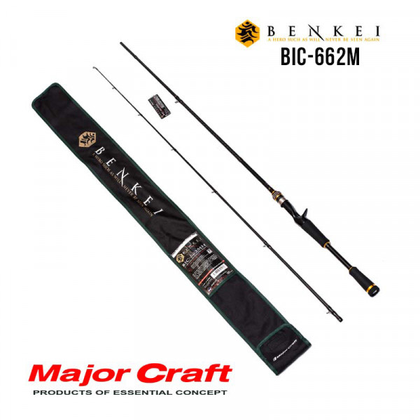 На фото Удилище Major Craft Benkei baitcast BIC-662M