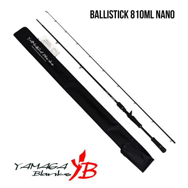 Удилище Yamaga Blanks Ballistick 810ML/Nano River Custom