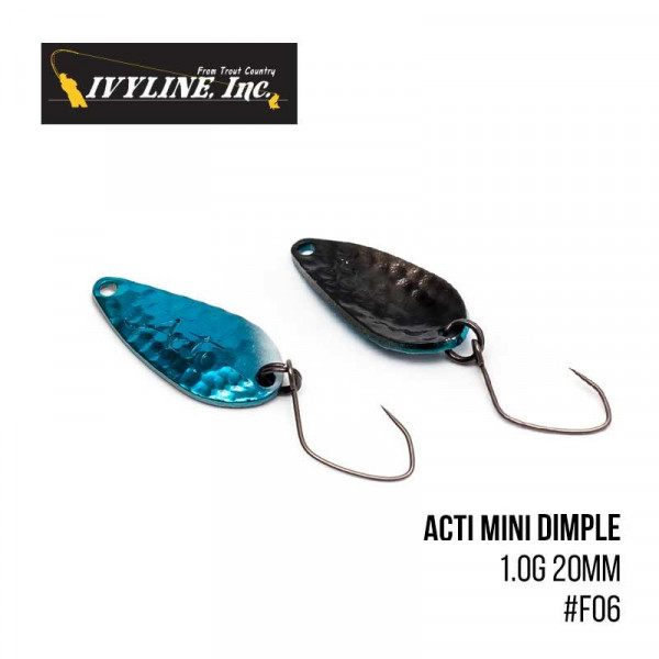 Блесна Ivyline Acti Mini Dimple 1.0g 20mm