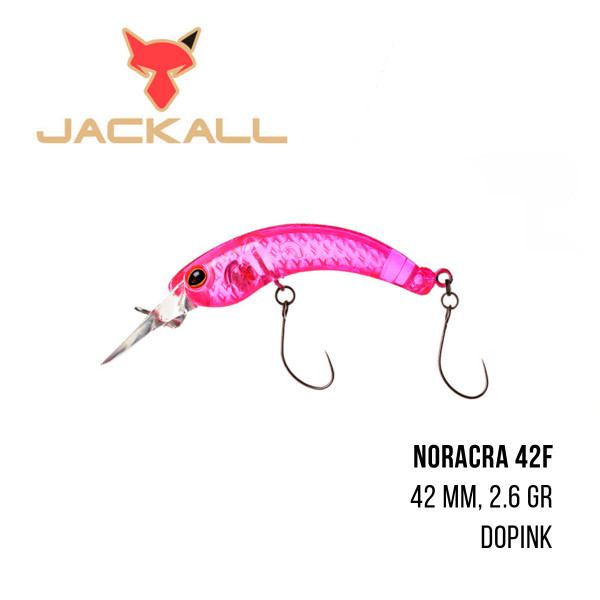 Воблер Jackall Noracra 42F (42 mm, 2.6 gr)