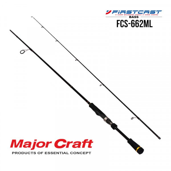 На фото Удилище Major Craft FirstCast Bass FCS-662ML