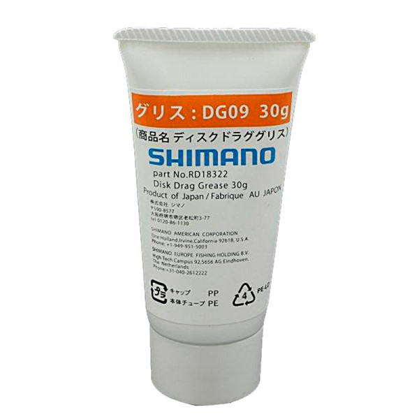 На фото Смазка для катушек Shimano DG09