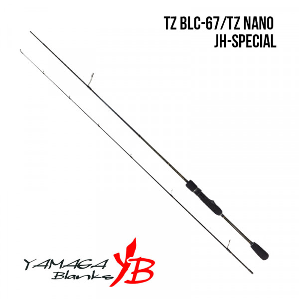 На фото Удилище Yamaga Blanks Blue Current TZ BLC-67/Tz Nano JH-Special