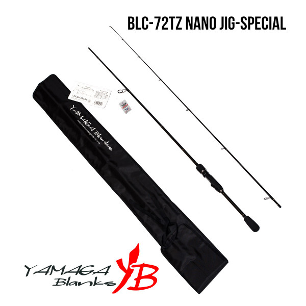 Удилище Yamaga Blanks Blue Current TZ BLC-72/Tz Nano Jig-Special