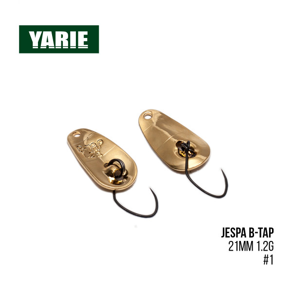 Блесна Yarie Jespa B-Tap 21mm 1.2g