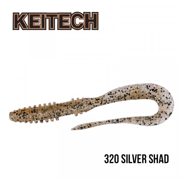 Приманка Keitech Mad Wag Mini 3.5" (10шт)
