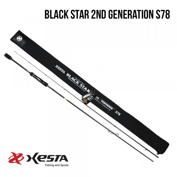 Удилище Xesta Black Star 2nd Generation S78