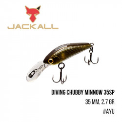 Воблер Jackall Diving Chubby minnow 35SP (35 mm, 2.7 gr)