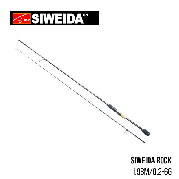 На фото Удилище Siweida Rock 1.98m. 0.2-6g.