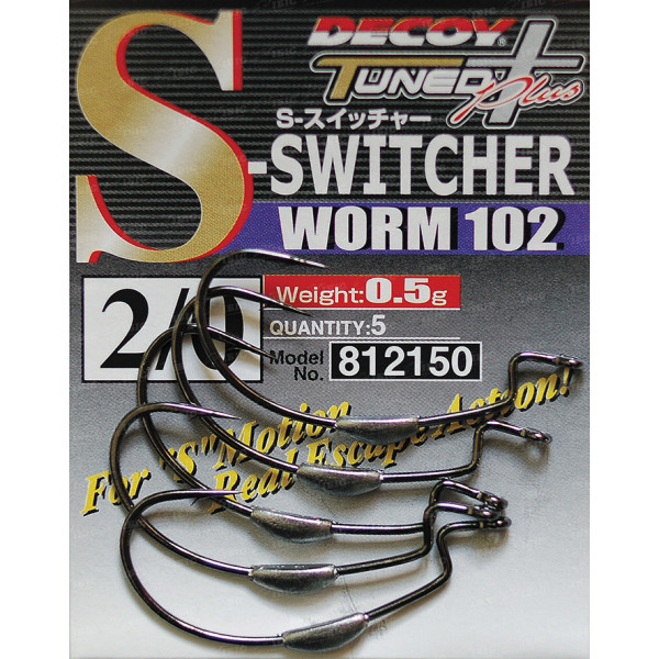 Крючок Decoy Worm 102 S-Switcher