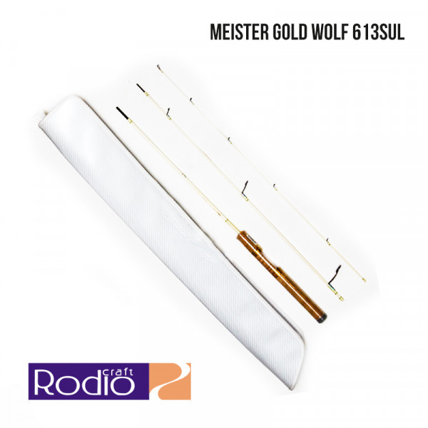 Удилище Rodio Craft 999.9 Meister Gold Wolf 613SUL