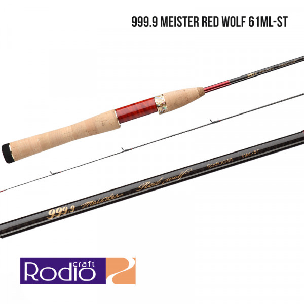 Удилище Rodio Craft 999.9 Meister Red Wolf 61ML-ST