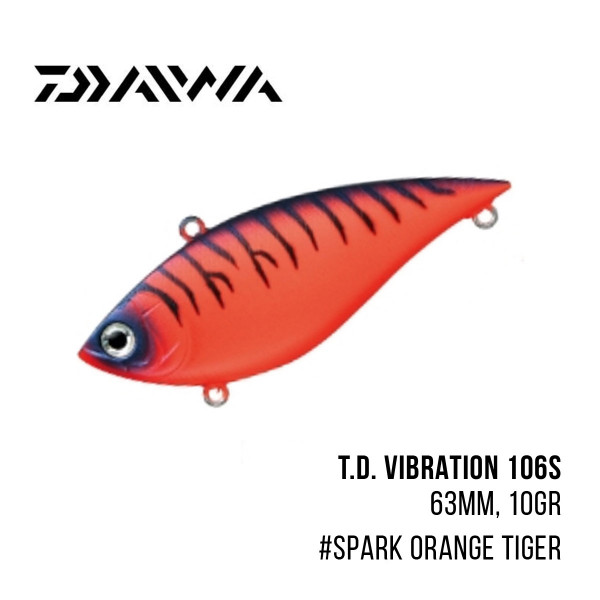 Воблер Daiwa T.D. Vibration 106S (63мм, 10гр)