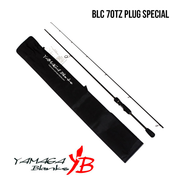 На фото Удилище Yamaga Blanks Blue Current TZ BLC-70/TZ Plug Special
