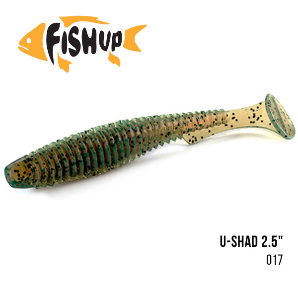 Приманка FishUp U-Shad 2.5" (9шт)