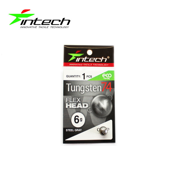Разборной груз Intech Tungsten 74 Steel Gray