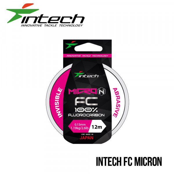 На фото Флюорокарбон Intech Micron FC 12м