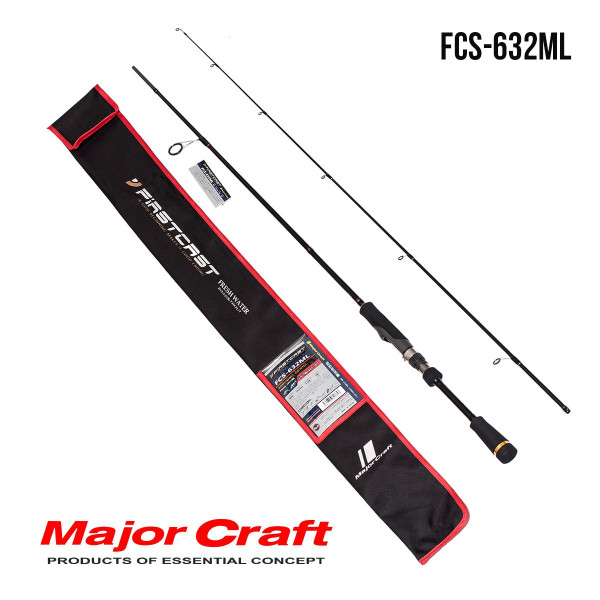 На фото Удилище Major Craft FirstCast Bass FCS-632ML