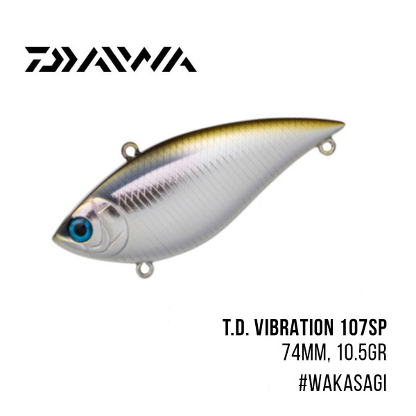 Воблер Daiwa T.D. Vibration 107SP (74мм, 10.5гр)