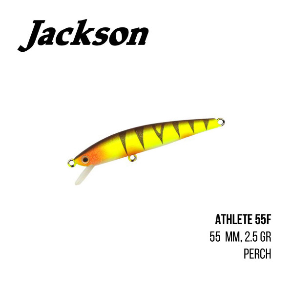 Воблер Jackson Athlete 55F (55mm, 2.5g)