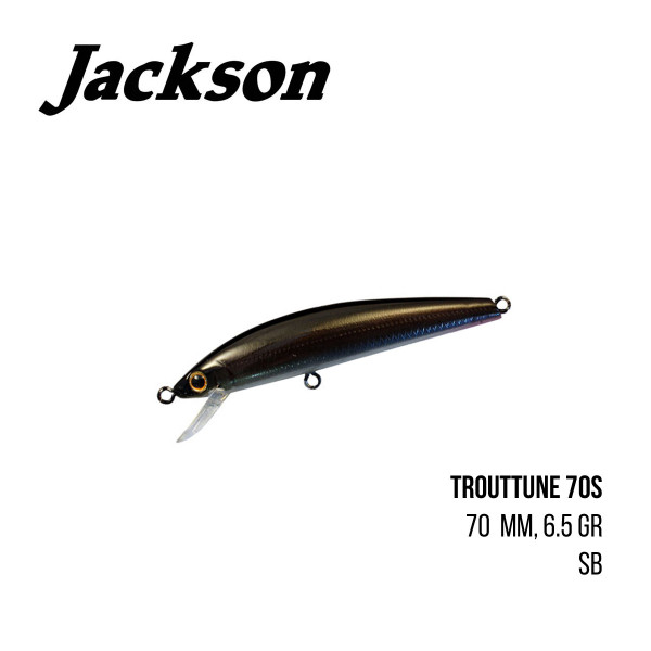 Воблер Jackson TroutTune 70S (70mm, 6.5g)