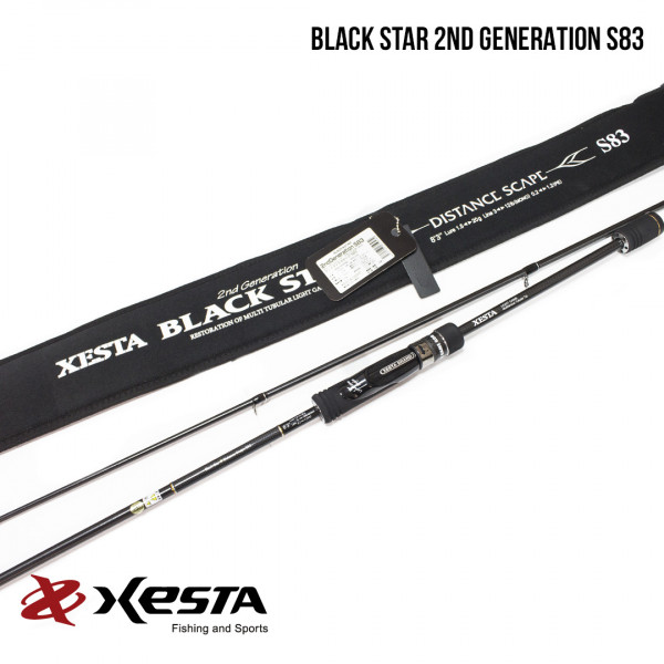 Удилище Xesta Black Star 2nd Generation S83
