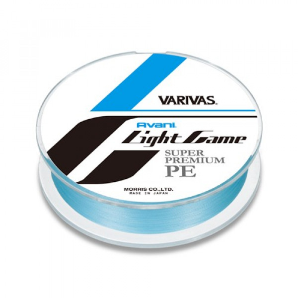 На фото Шнур плетеный Varivas Avani Light Game Super Premium PE, 150m