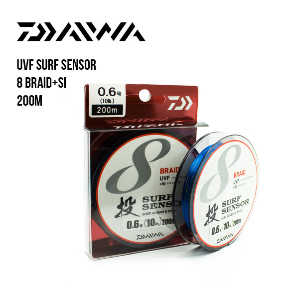 Шнур Daiwa UVF Surf Sensor 8 Braid + Si 200m