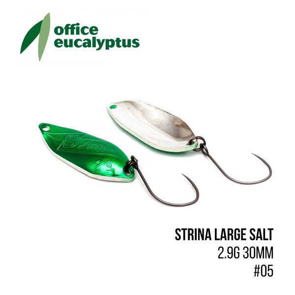 Блесна Office Eucalyptus Strina Large Salt 2.9g 30mm